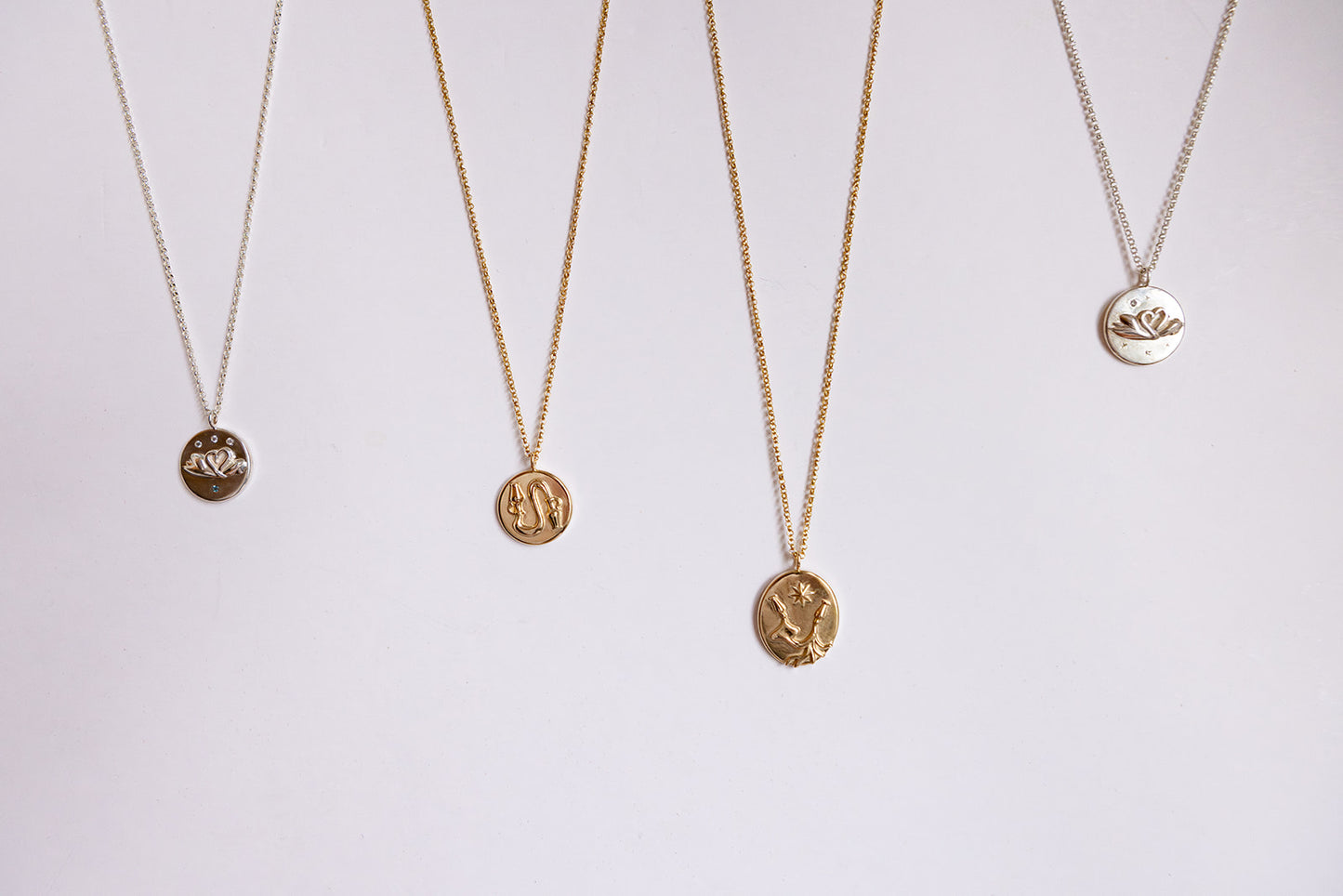 "the star" tarot pendant necklace