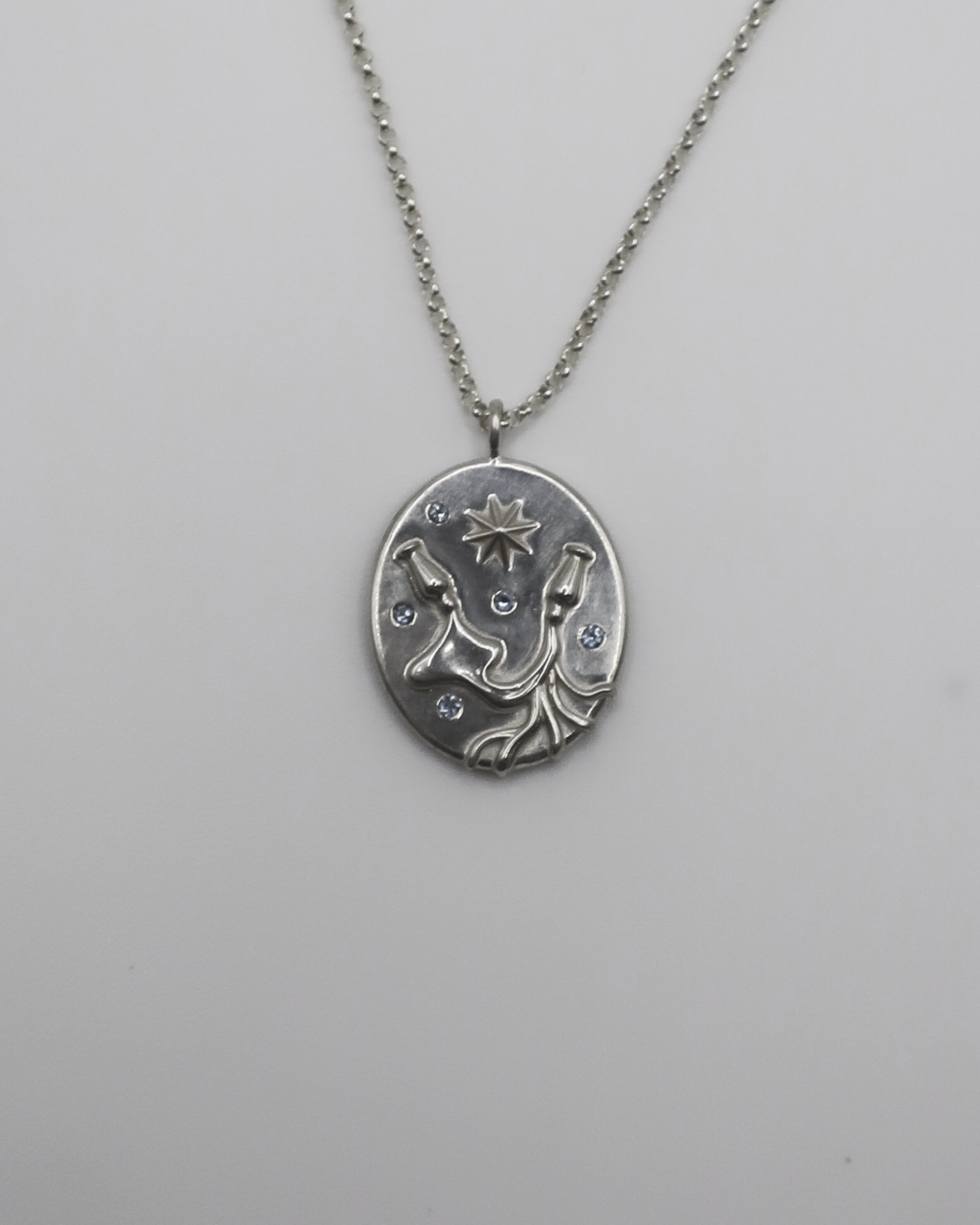 "the star" tarot pendant necklace