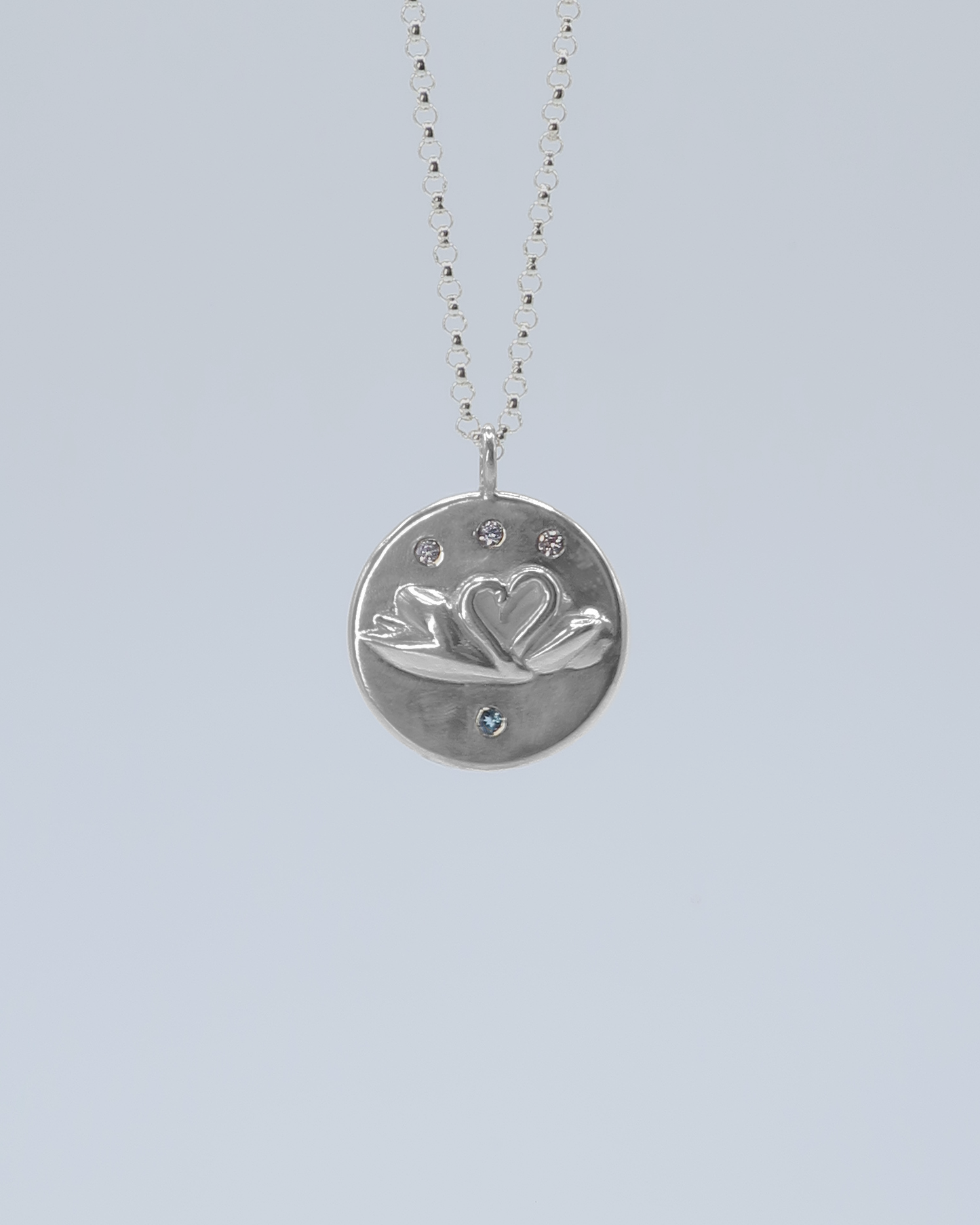"the lovers" tarot pendant necklace