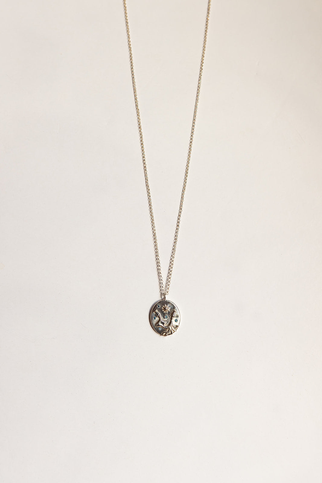 "the star" tarot pendant necklace