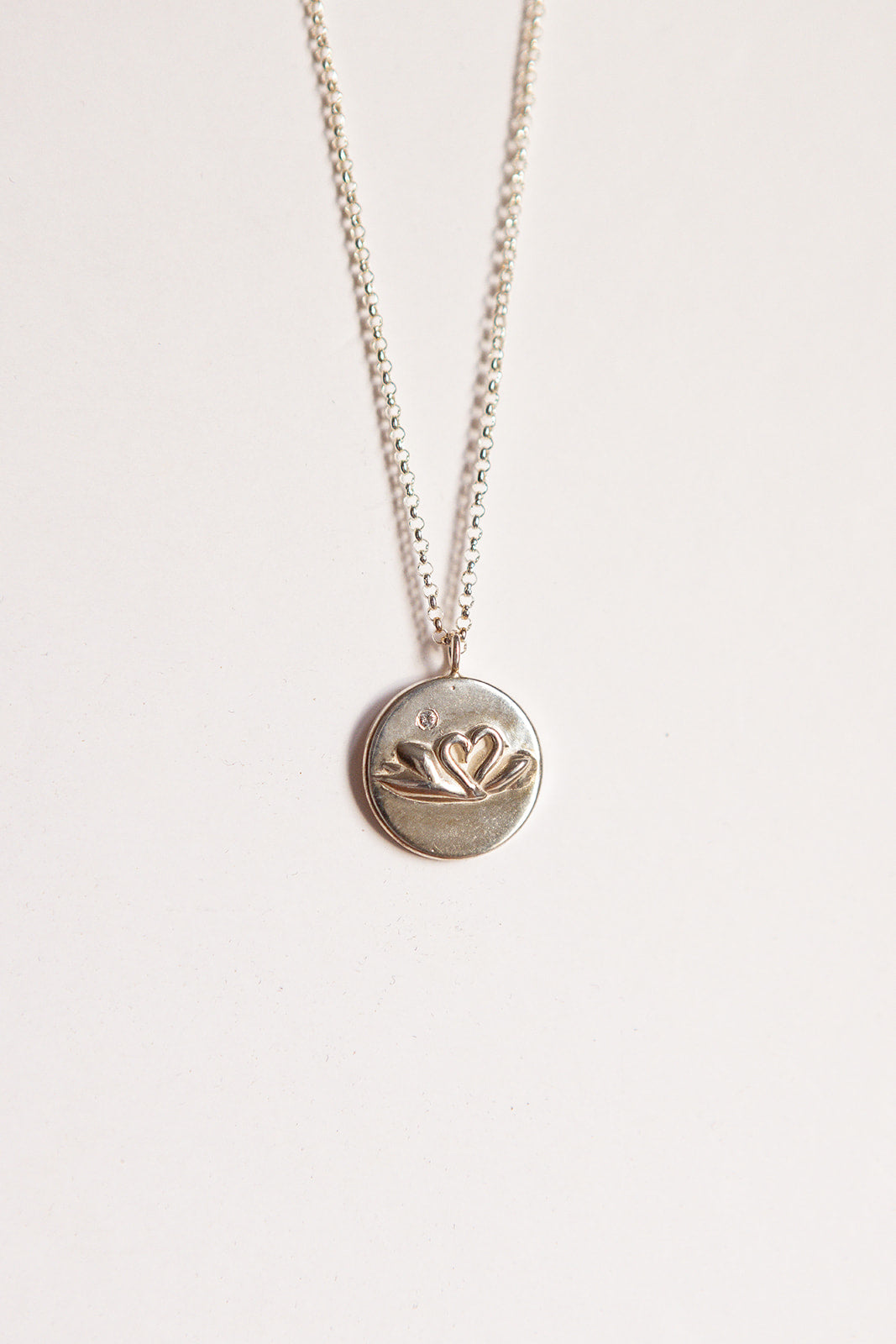 "the lovers" tarot pendant necklace