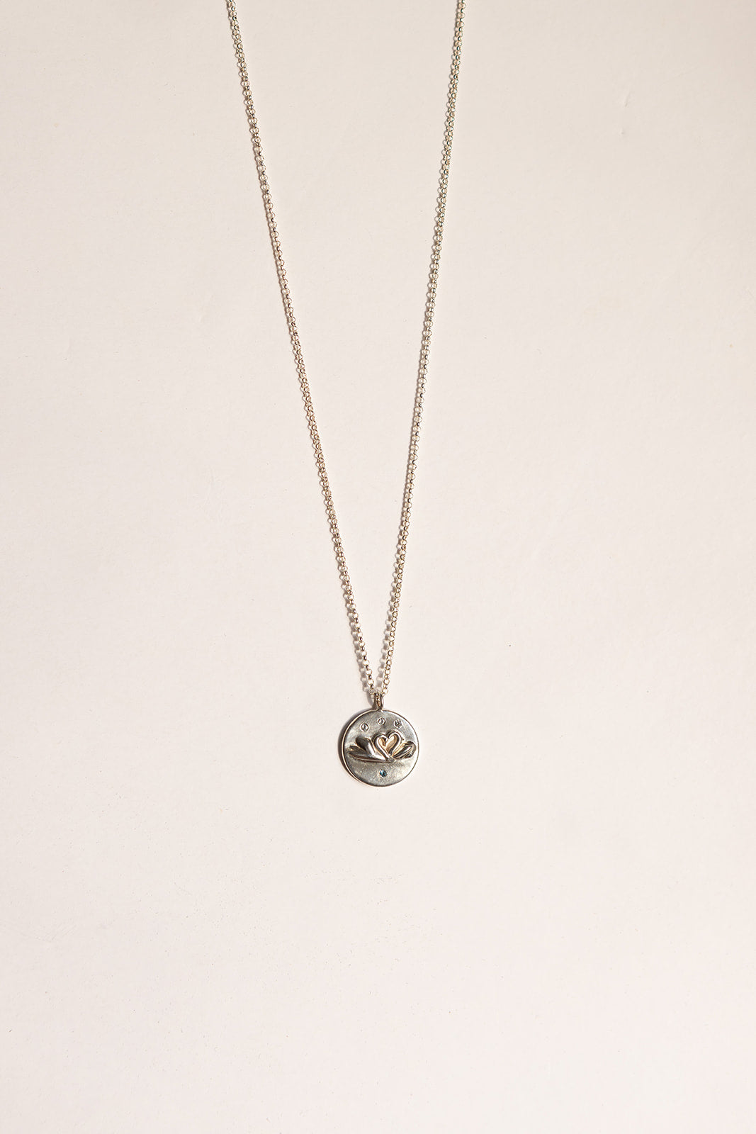 "the lovers" tarot pendant necklace