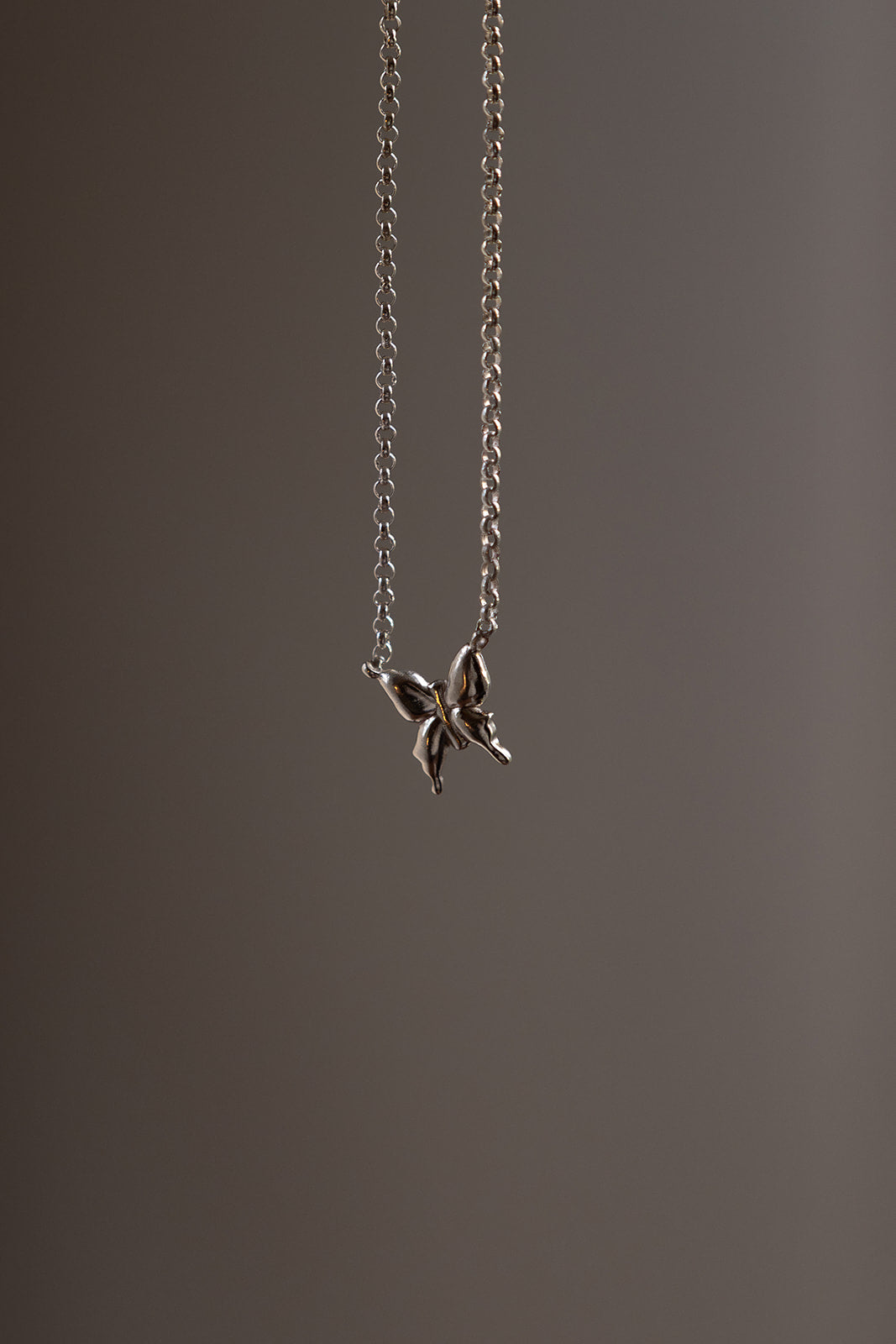 butterfly messenger necklace